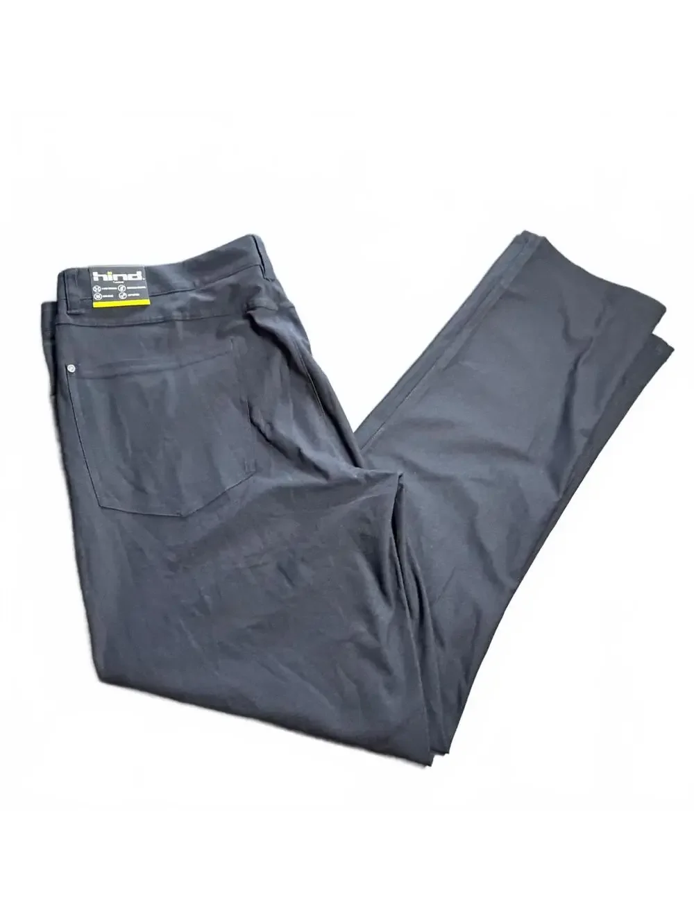 HIND black Tricot Prime time pant stretch UPF 50 moisture wicking golf pants NWT